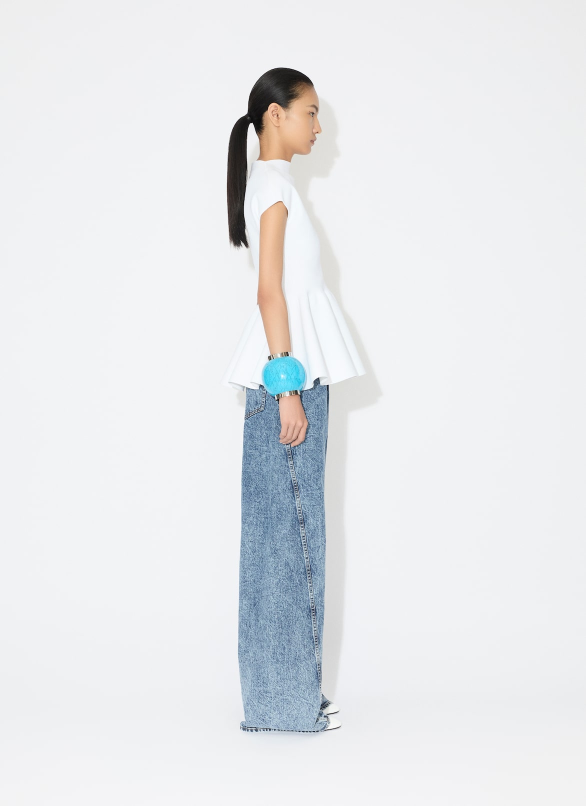 TWISTED JEANS ALAÏA BLUE TWISTED JEANS